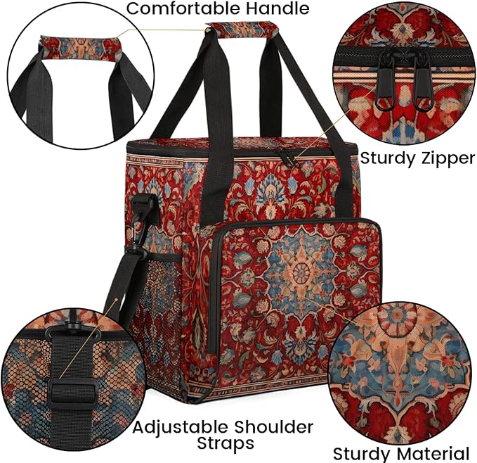 Coffee Maker Travel Bag Compatible with Keurig K-Mini K-Mini Plus or Other Accessories Portable Coffee Maker Case with Shoulder Strap for Travel(Bag Only)