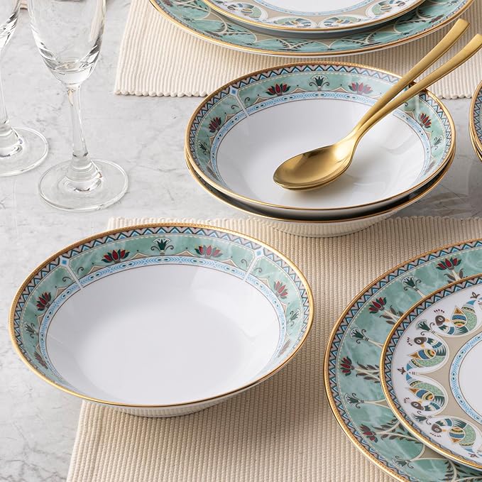 Noritake Serene Garden 12-Piece Dinnerware Set Service for 4