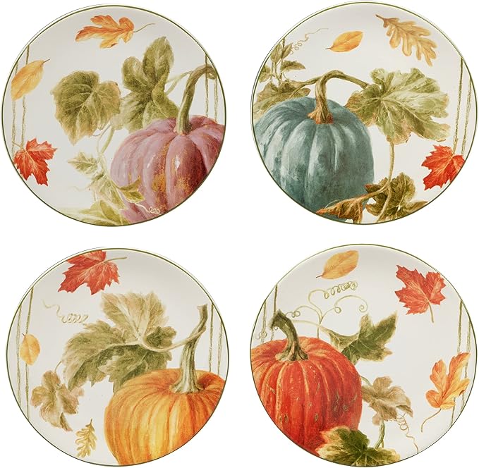 Certified International Harvest Autumn Havest 16 Pc Dinnerware Set Service for 4 Multicolor
