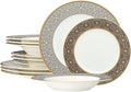 Noritake Infinity Bronze 12-Piece Dinnereware Set Service for 4