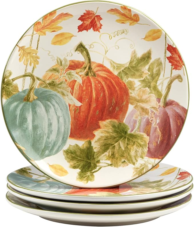 Certified International Harvest Autumn Havest 16 Pc Dinnerware Set Service for 4 Multicolor