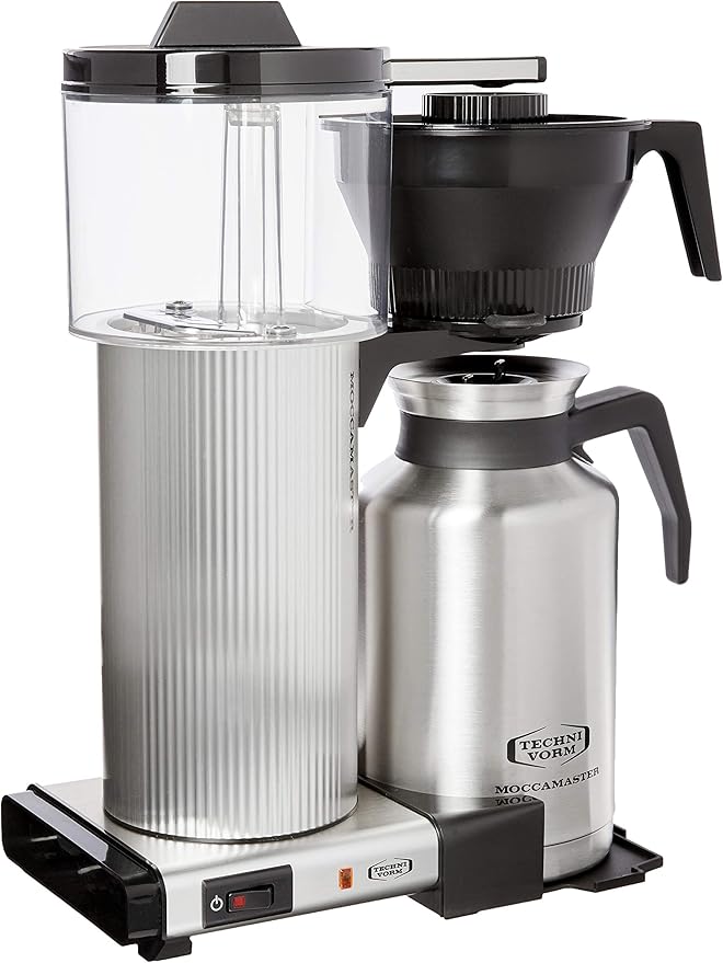 Technivorm Moccamaster 39340 CDT Grand Coffee Maker 60 Ounce Silver
