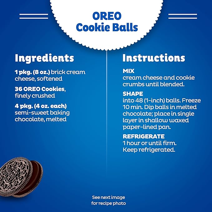 OREO Chocolate Creme Chocolate Sandwich Cookies Family Size 12 - 18.71 oz Packs
