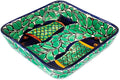 NOVICA Dessert Plates Dinnerware Set From Mexico 'Fish Fiesta'