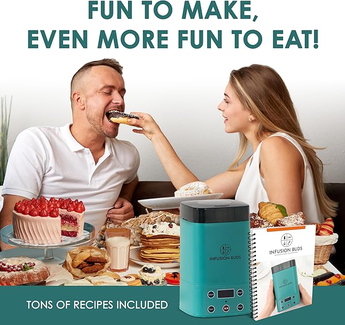 Butter Infuser Machine- Herbal Butter Maker Machine | Butter &amp Oil Infuser Machine. Butter Machine Includes Tons of Accessories (Green)