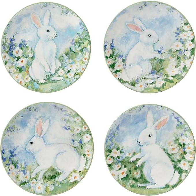 Certified International Easter Morning 16 piece Dinnerware Set Service for 4