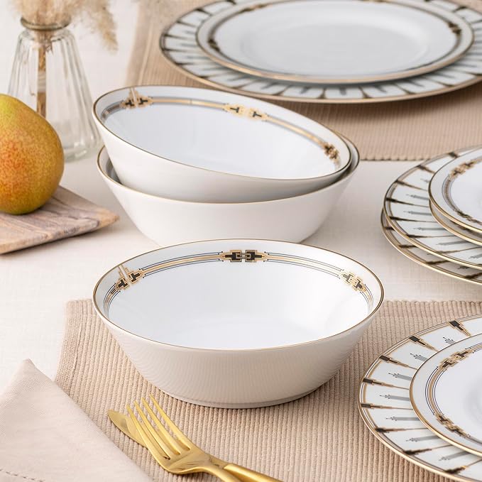 Noritake Empire Gold 12-Piece Dinnerware Set Service For 4