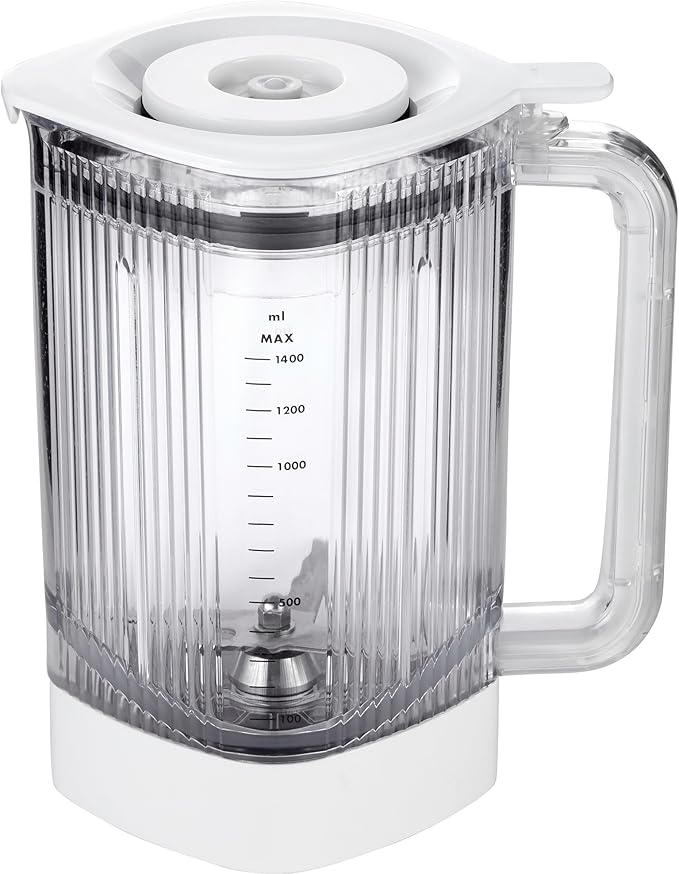 ZWILLING Enfinigy 48-oz Power Blender Jar with Cross Blade and Vacuum Lid - White