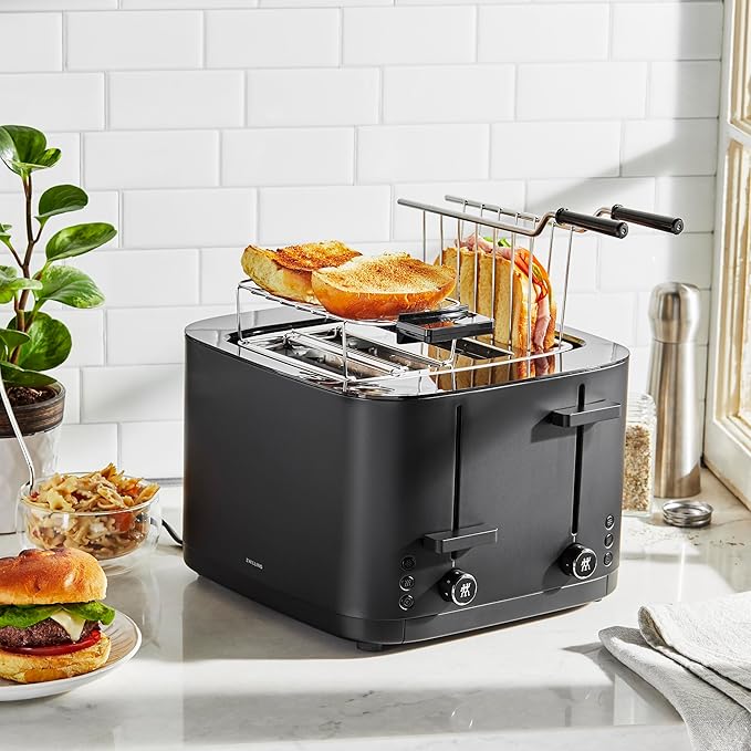 ZWILLING Enfinigy Toaster Bun Warmer - Short - Black