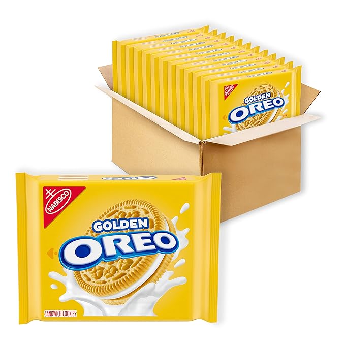 OREO Golden Sandwich Cookies 12 - 13.29 oz Packs