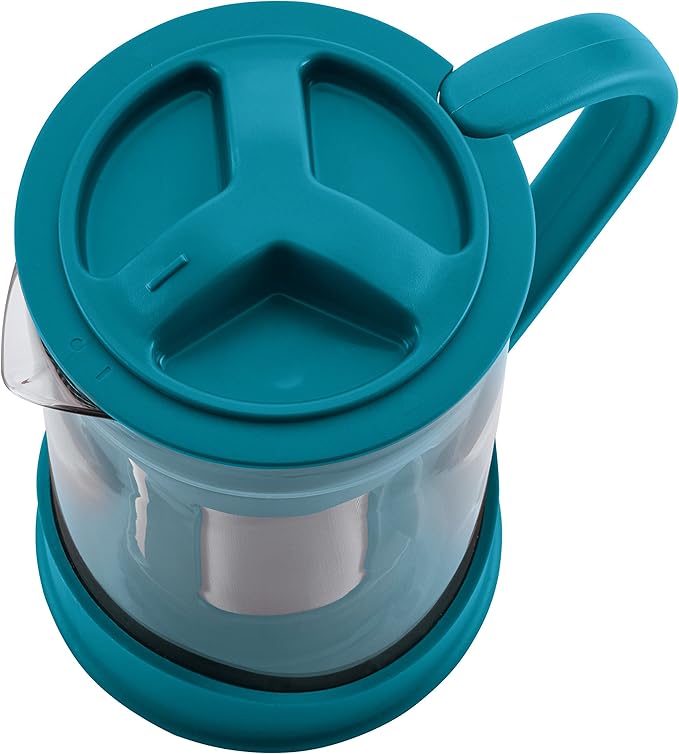 BonJour 50.7oz Cold Brew Coffee Maker Aqua