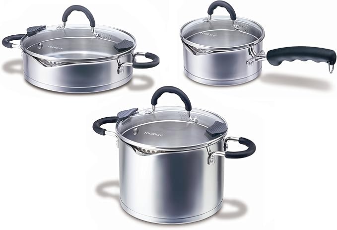 Toolbar G026 18/10 Stainless Steel Cookware Set 1