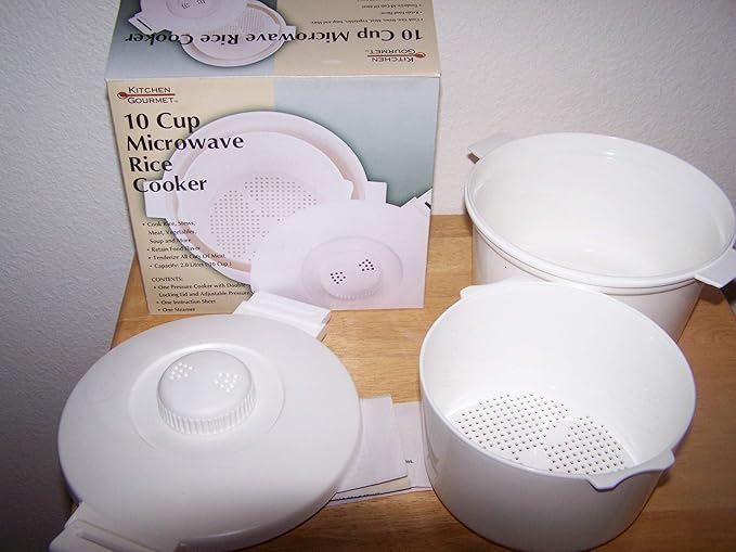10 Cup Rice Cooker White-by Continental