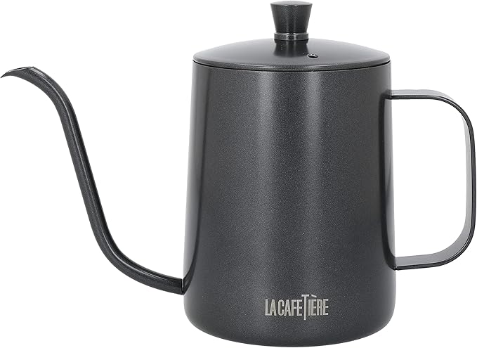La Cafetière Gooseneck Coffee Pour Over Pot 600 ml Gift BoxedBlack