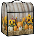 cfpolar Kitchen Aid Mixer Cover Compatible with 6-8 Quarts Pumpkin Sunflower Retro Stand Mixer Cover Kitchen Aid Mixers Accessories Appliance Organizer Bag Dust Covers with Zipper Pocket