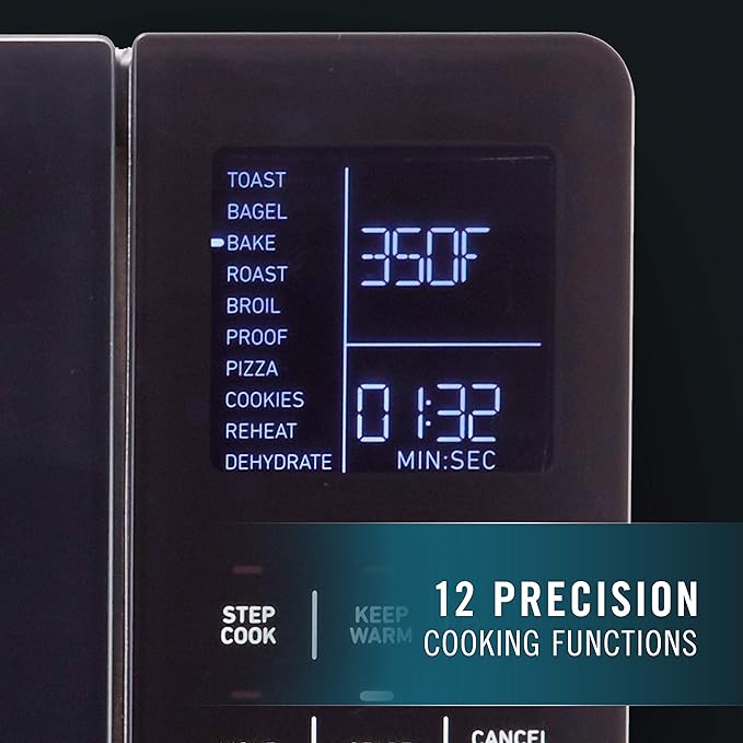 Calphalon Performance Cool Touch Toaster Oven with Turbo Convection Large (2106488) Black/Silver