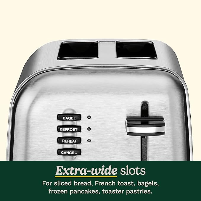 Cuisinart CPT-160 Metal Classic 2-Slice Toaster Brushed Stainless