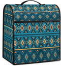 Kitchen Aid Mixer Cover Mandala Ethnic Geometry Stand Mixer Cover Compatible with 6-8 Quarts Stand Mixers Dust Covers with Zipper Pocket Foldable Washable Kitchen Aid Organizer Bag
