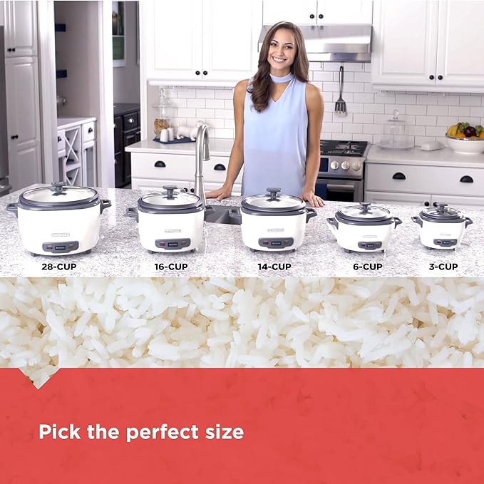 14-Cup Rice Cooker White