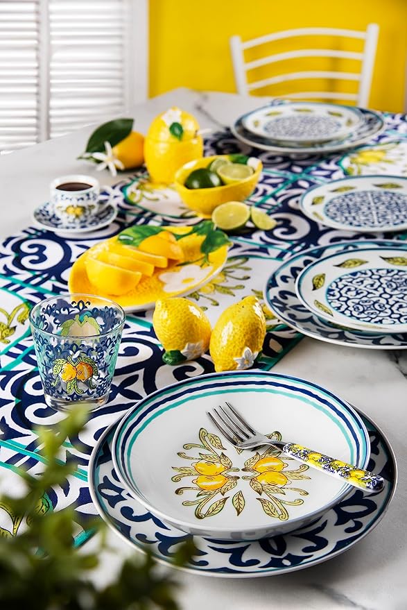 Excelsa Amalfi Dinner Set 18 Pieces Porcelain