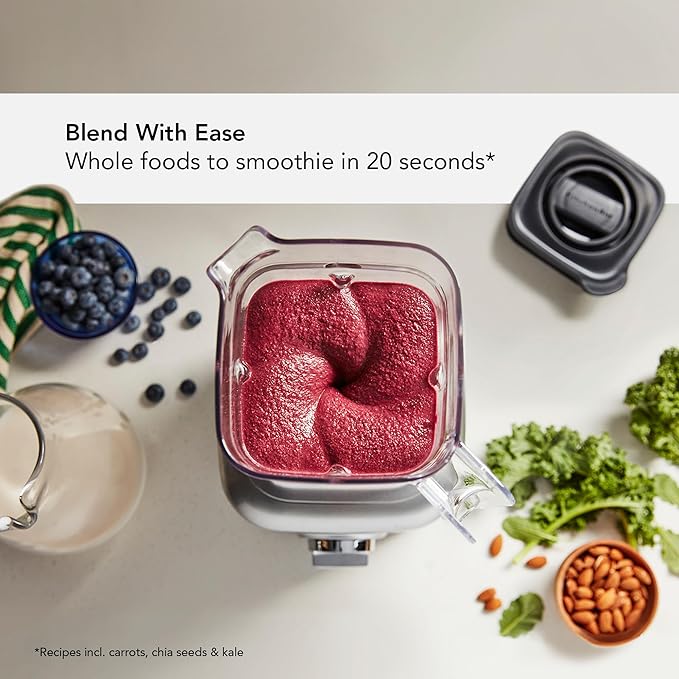 KitchenAid K400 Variable Speed Blender with Tamper - KSB4028 - Milkshake