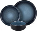 Plates and Bowls Sets12 Pieces Round Porcelain Dinnerware SetsDishes Plates Dishware SetsChip Resistant Ceramic Dish Set Dining Dinner Ware Service for 4