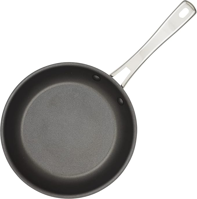 Rachael Ray Cook + Create Hard Anodized Nonstick Frying Pans/Skillet Set 9 Inch and 11.75 Inch - Black