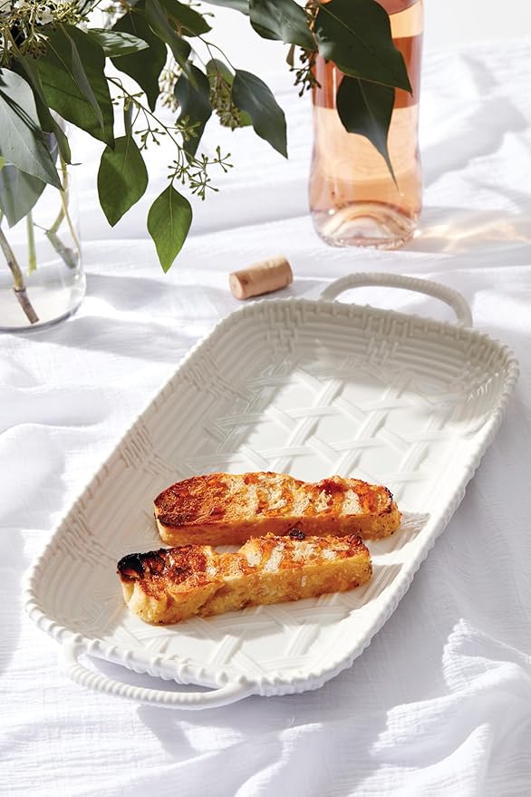 Lenox 893875 Wicker Creek Handled Tray 3.62