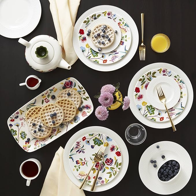 Kate Spade New York Wickford Accent Plate 1.15 LB White