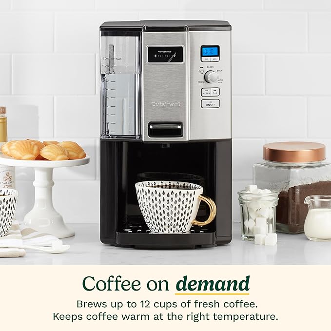 Cuisinart Coffee Maker 12 Cup Programmable Drip DCC-3000P1 Black