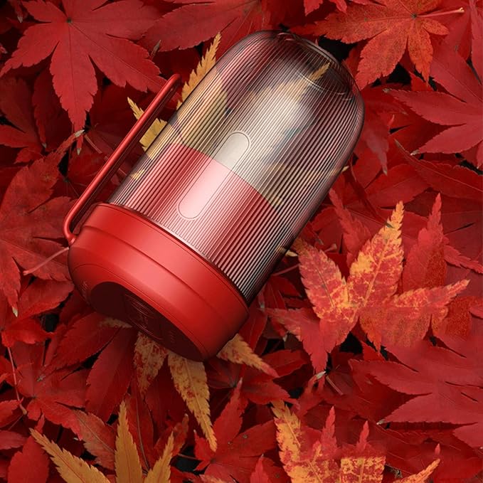 Portable Blender Juice Cup Personal Mixer Fruit Rechargeable With USB Mini Blender For Smoothie Fruit Juice (Color : Red) (Yellow)