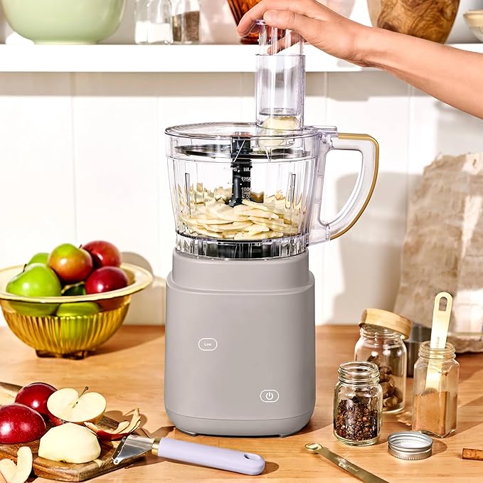 3-in-1 Kitchen Appliance System with Blender Food Processor and Personal Cup (Porcini Taupe)