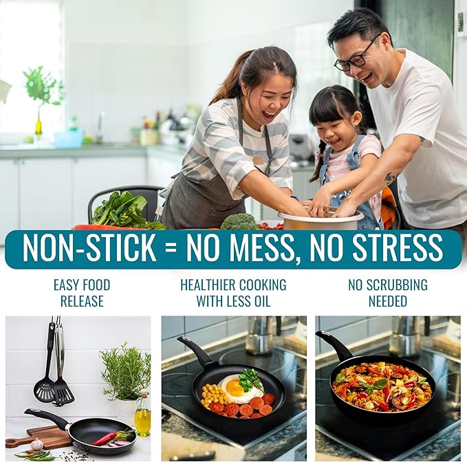 Value Plus cookware Set aluminium Multi-Colour
