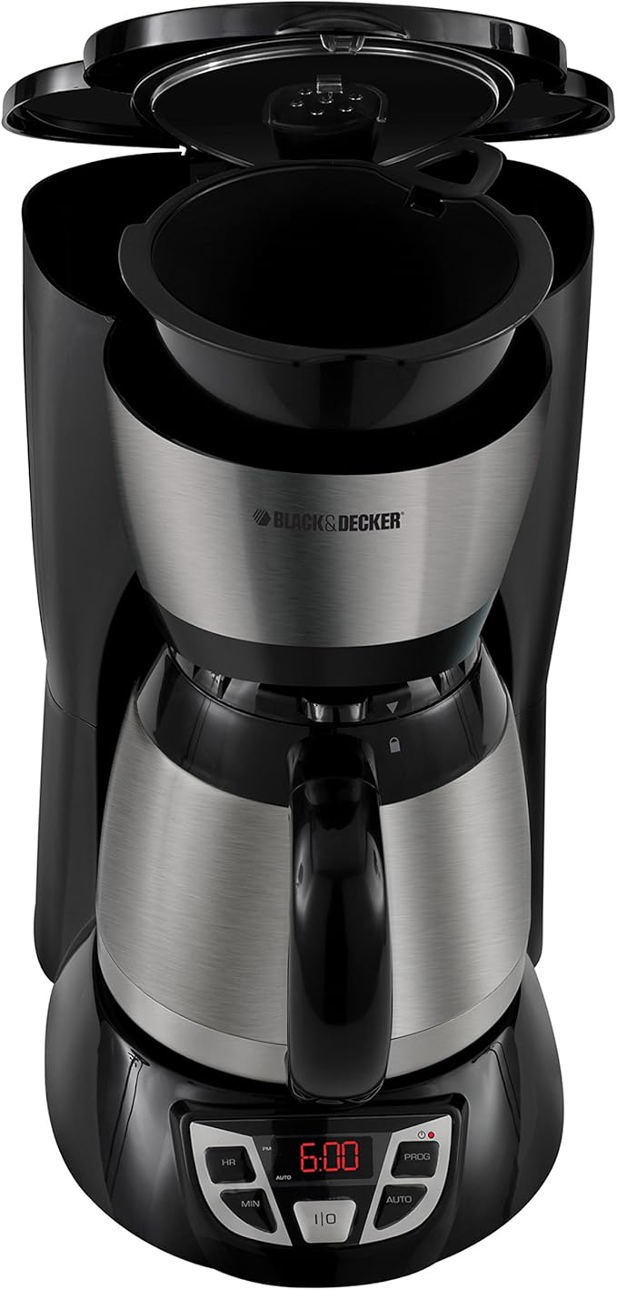 Black &amp Decker 8 Cup Thermal Programmable Coffeemaker