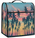 cfpolar Kitchen Aid Mixer Cover Compatible with 6-8 Quarts Palm Tree Sunset Stand Mixer Cover Kitchen Aid Mixers Accessories Appliance Organizer Bag Dust Covers with Zipper Pocket