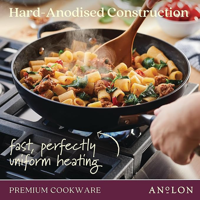 Anolon Advanced Home Hard Anodized 11-Piece Cookware Set