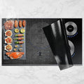 Cook's Aid Large Induction Cooktop Protector Mat 20.4x30.7 InchTranslucent (Magnetic) Stove Top Cover for Electric Stove Silicone Stove Mat for Glass Top Stove (LISICT9)