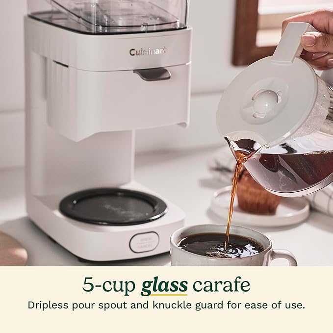 Cuisinart Soho™ 5-Cup Coffee Maker Truffle DCC-5TRNAS