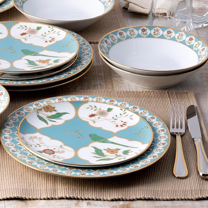 Noritake Lodi's Morning 12-Piece Dinnerware Set Service for 4
