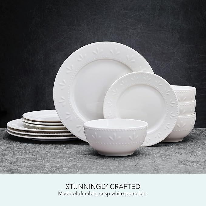 Pfaltzgraff Maddy 12 Piece Dinnerware Set Service for 4
