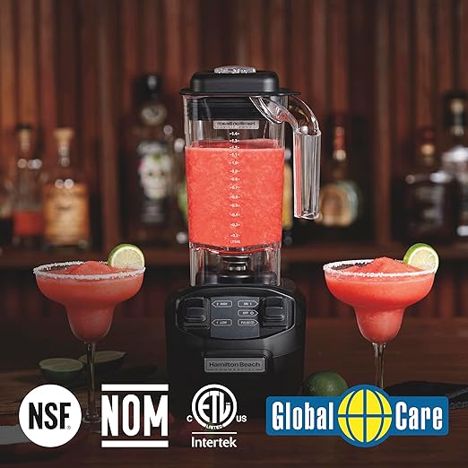 Hamilton Beach Commercial HBB255 Rio Bar Blender 1.6 Horsepower 48 Ounce Capacity BPA-Free Container NSF Certified