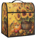 cfpolar Kitchen Aid Mixer Cover Compatible with 6-8 Quarts Pumpkin Sunflower Birds Stand Mixer Cover Kitchen Aid Mixers Accessories Appliance Organizer Bag Dust Covers with Zipper Pocket