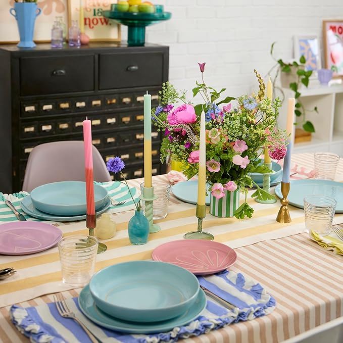 Tilly Ramsay x Royal Doulton 12 Piece Dinnerware Set Microwave/Dishwasher-safe