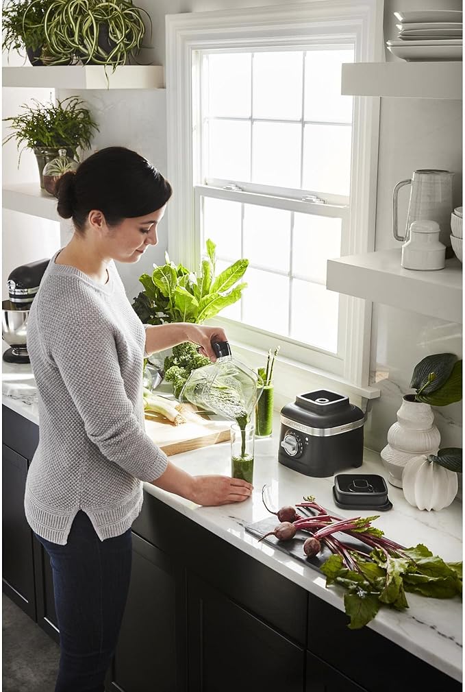 KitchenAid K400 Variable Speed Blender - KSB4027 Black Matte 56 oz