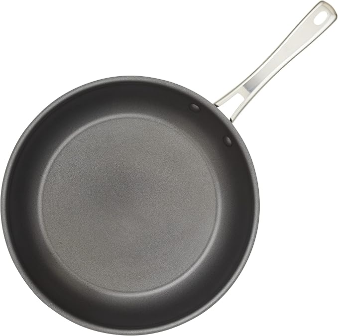 Rachael Ray Cook + Create Hard Anodized Nonstick Frying Pan/Skillet 12.5 Inch - Black