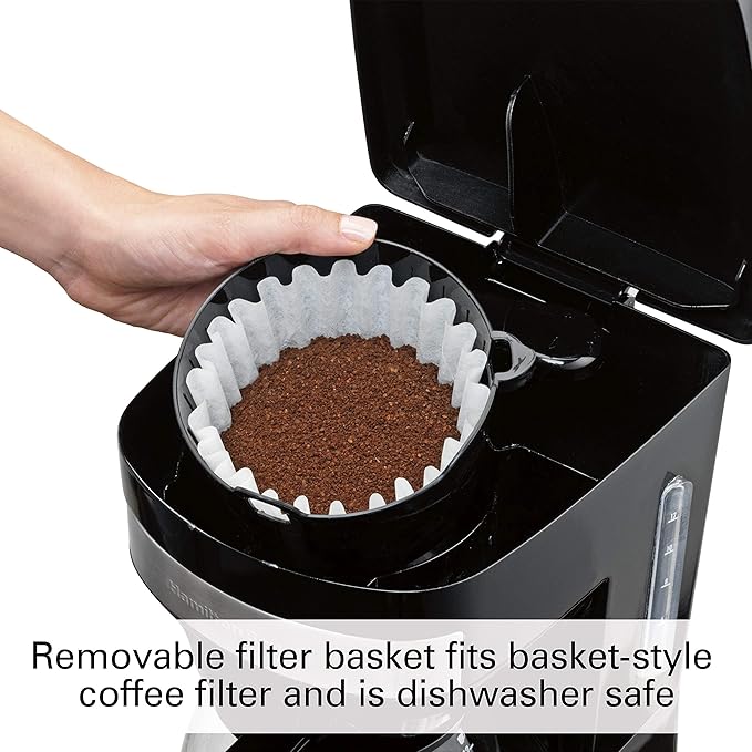 Hamilton Beach 46299 Programmable Coffee Maker Black (Renewed)