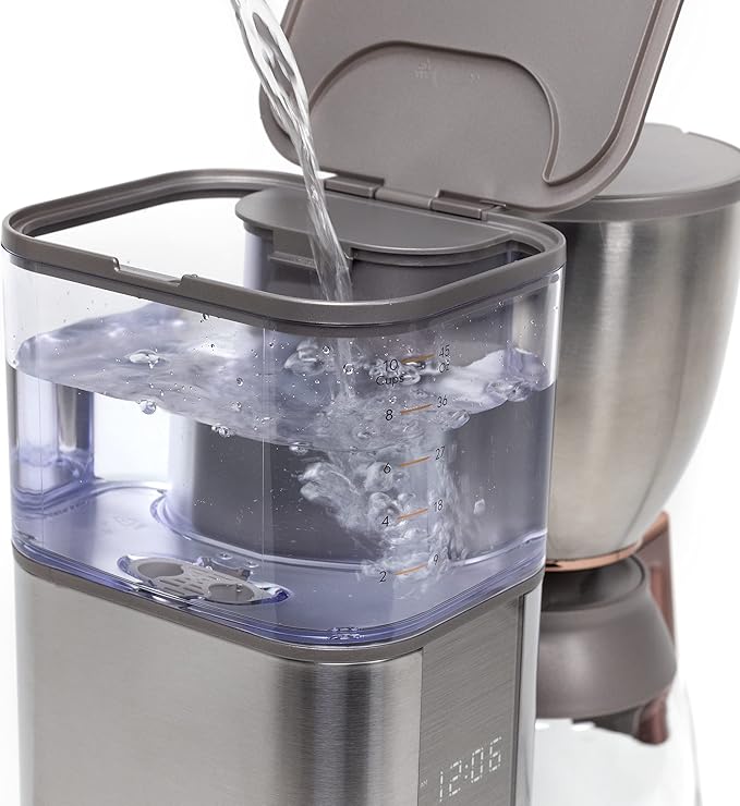 Café Specialty Drip Coffee Maker | 10-Cup Glass Carafe | WiFi Enabled Voice-to-Brew Technology | Smart Home Kitchen Essentials | SCA Certified Barista-Quality Brew | Stainless Steel