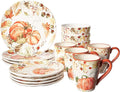 Harvest Splash 16pc Dinnerware SetService for 4