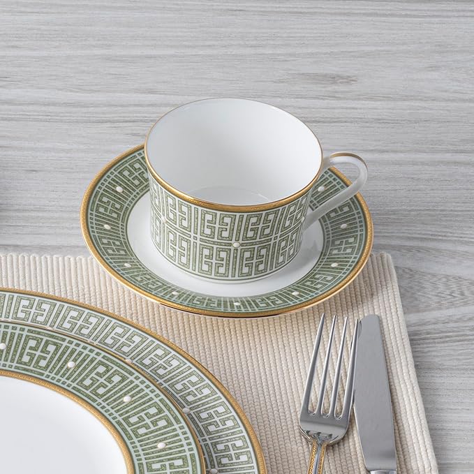 Noritake Infinity Green Gold 5-Piece Place Setting Service for 1