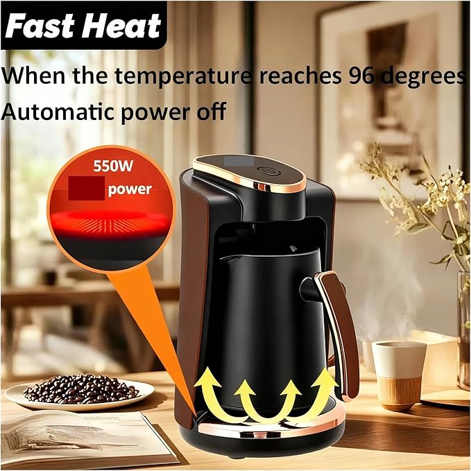 Fit for Touch Electric Coffee Maker - 250ml(UK Standard)